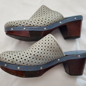 ROCKPORT CLOGS by adidas LIGHT BLUE GRAY Size 7